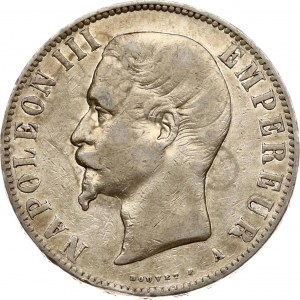 Francia 5 Franchi 1856 A