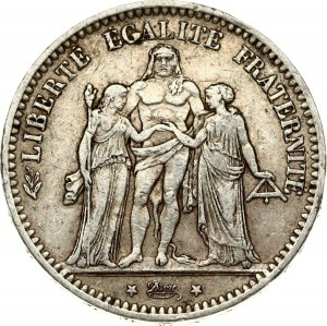 Francja 5 franków 1873 A