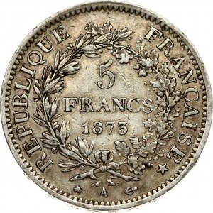Francja 5 franków 1873 A