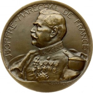 Frankreich Medaille 1914 Marschall Joffre