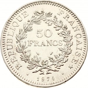 Francja 50 franków 1974