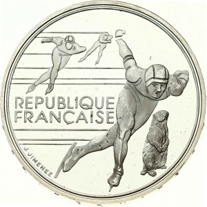 100 Francs 1990 Albertville Speed Skating