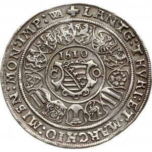 Saxe-Cobourg-Eisenach Taler 1610 WA