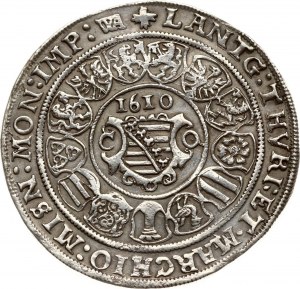 Sachsen-Coburg-Eisenach Taler 1610 WA