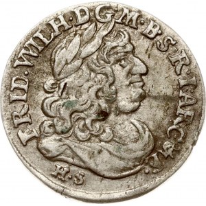 Germany Brandenburg-Prussia 6 Groschen 1684 HS
