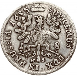Allemagne Brandebourg-Prusse 18 Groscher 1685 HS