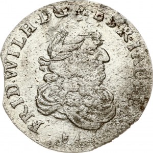 Brandenbursko-Prusko 6 Groscher 1686 BA