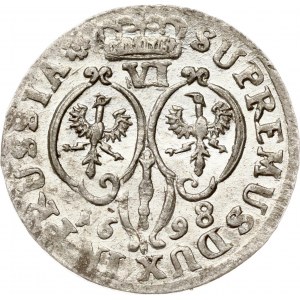 Germany Brandenburg-Prussia 6 Groschen 1698 SD