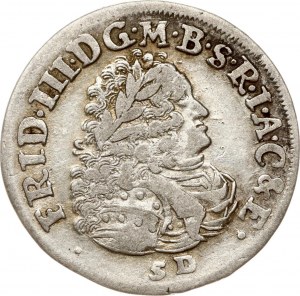 Německo Braniborsko-Prusko 6 Groscher 1699 SD