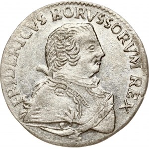 Germany Prussia 6 Groscher 1752 E S