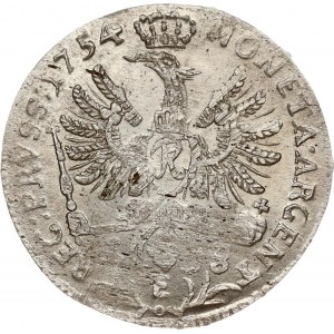 Germany Prussia 18 Groscher 1754 E