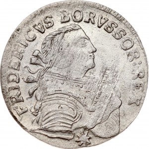 Germany Prussia 6 Groscher 1755 E