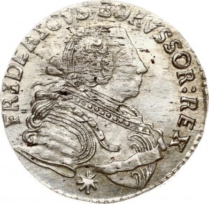Germany Prussia 6 Groscher 1756 E