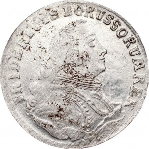 Niemcy Prusy 6 Groscher 1757 E