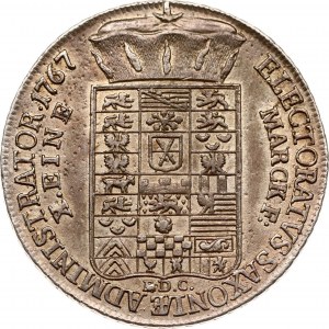 Allemagne Saxe Taler 1767 EDC