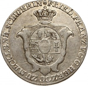 Nemecko Meklenbursko-Schwerin 2/3 Taler 1808