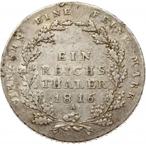 Allemagne Prusse Taler 1816 A