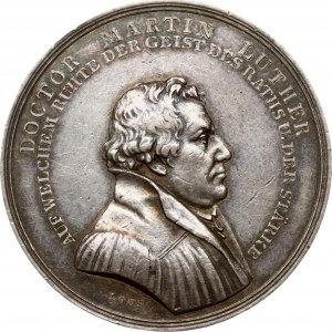 Médaille de la Prusse 1817 Réforme