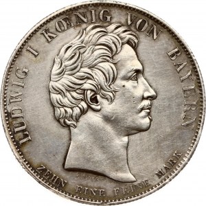 Germany Bavaria Taler 1828 Blessings of Heaven on Royal Family