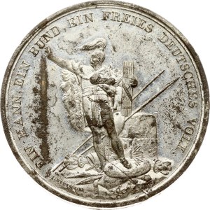 Allemagne Médaille de Francfort 1840 pour le 25e anniversaire de la Confédération allemande
