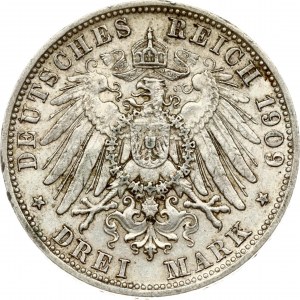 Bavaria 3 Mark 1909 D