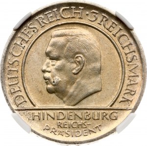 Deutschland Weimarer Republik 3 Reichsmark 1929 D Weimarer Verfassung NGC MS 62