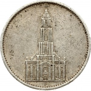 Germany 5 Reichsmark 1934 F