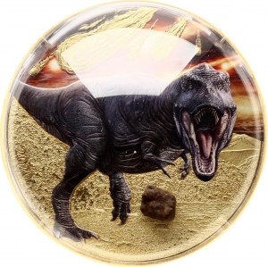 Ghana 10 Cedis 2020 Tyrannosaurus