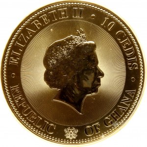Ghana 10 Cedis 2021 Serengeti