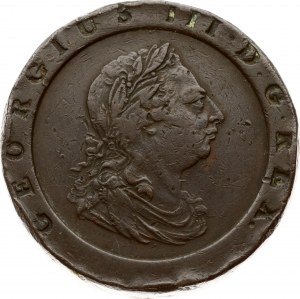 Velká Británie 2 pence 1797