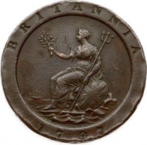 Velká Británie 2 pence 1797