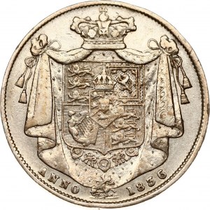 Grande-Bretagne 1/2 Couronne 1836