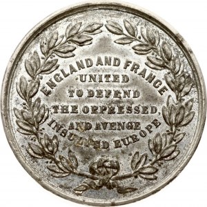 Medaile Velké Británie Svatá aliance 1854