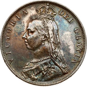 Großbritannien 1/2 Krone 1887