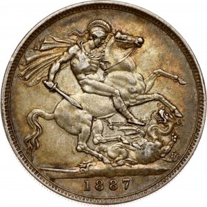 Großbritannien Krone 1887