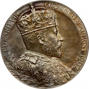 Médaille du couronnement de la Grande-Bretagne 1902