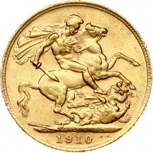 Great Britain Sovereign 1910