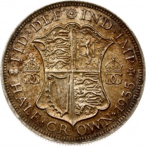 Veľká Británia 1/2 koruny 1935