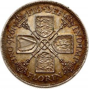Großbritannien Florin 1936
