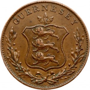 Guernsey 8 štvorhier 1834