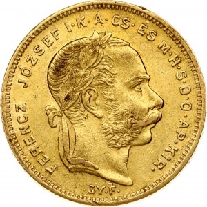 Hungary 20 Francs / 8 Forint 1871 GYF