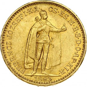 Ungarn 20 Korona 1893 KB