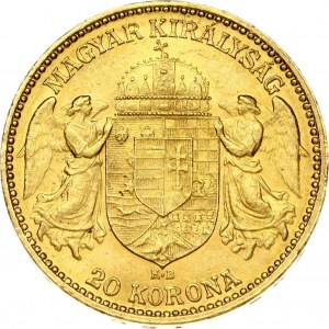 Ungheria 20 Korona 1893 KB