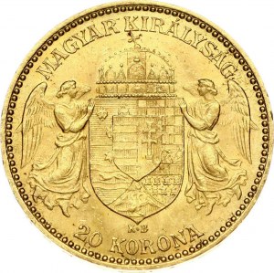 Ungheria 20 Korona 1894 KB