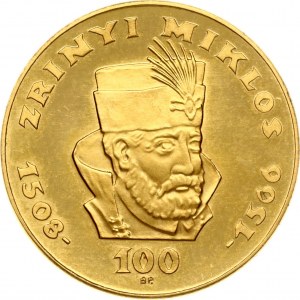 Maďarsko 100 forintů 1966 BP Zrinyi Miklos