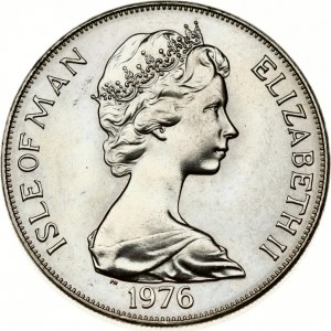 Isle of Man 1 Crown 1976 American Independence