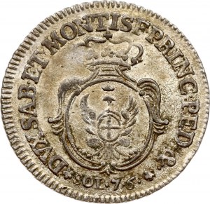 Italy Savoy 7.6 Soldi 1755