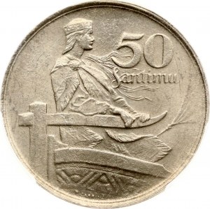 Lettland 50 Santimu 1922 PCGS MS 64