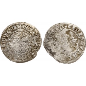 Lithuania Polgrosz 1512? Vilnius Lot of 2 pcs