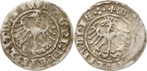 Litva Polgrosz 1512 & 1514 Vilnius Sada 2 ks